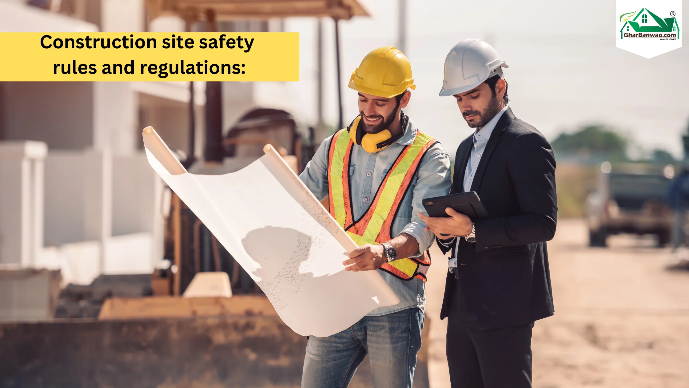 Construction site safety rules and regulations:
