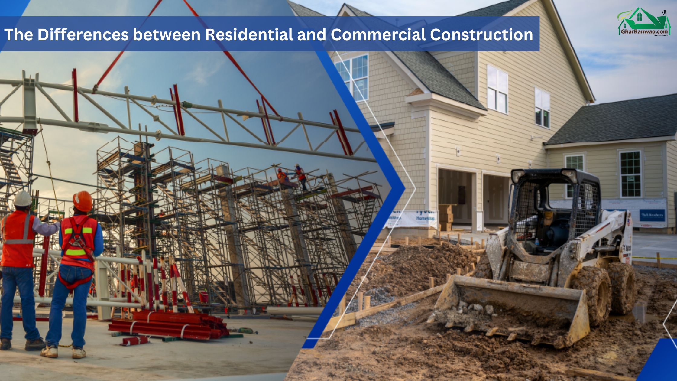 Differences between Residential and Commercial Construction