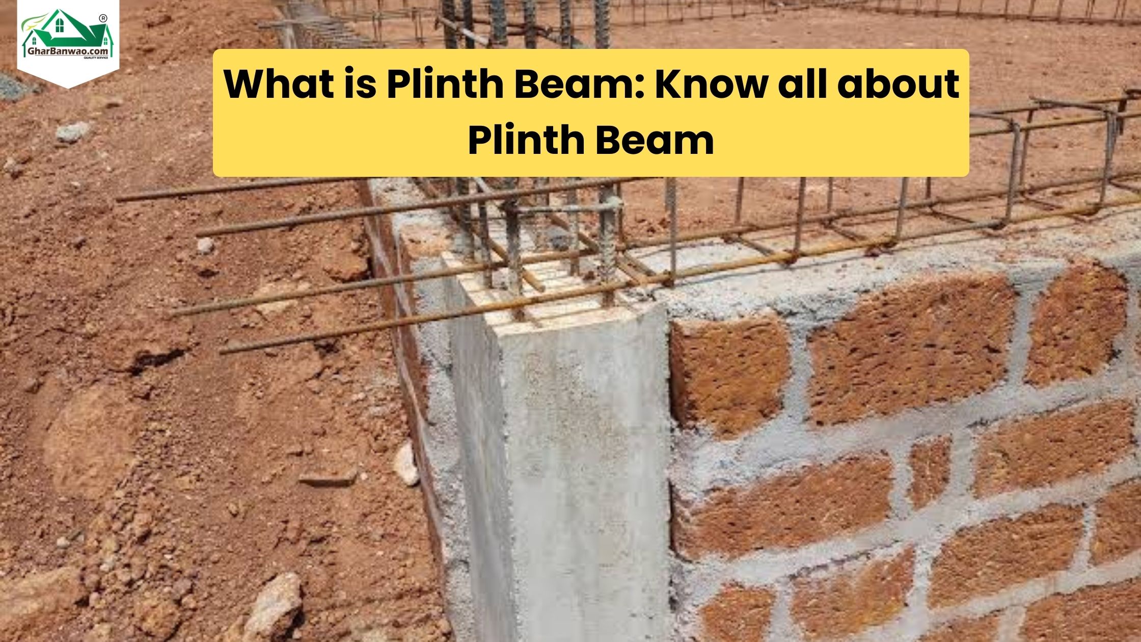 What is Plinth Beam: Know all about Plinth Beam