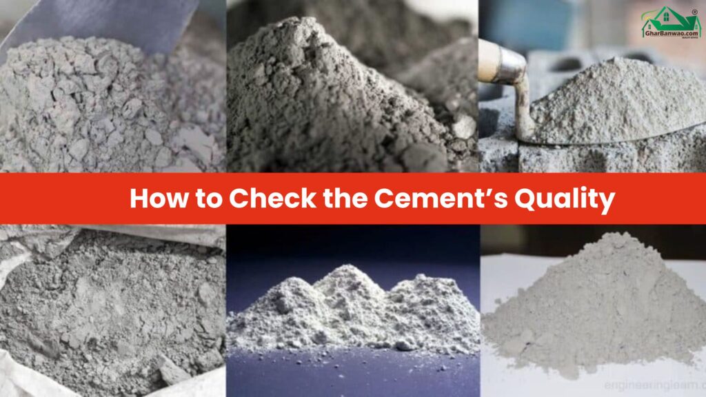 How to Check the Cement Quality
