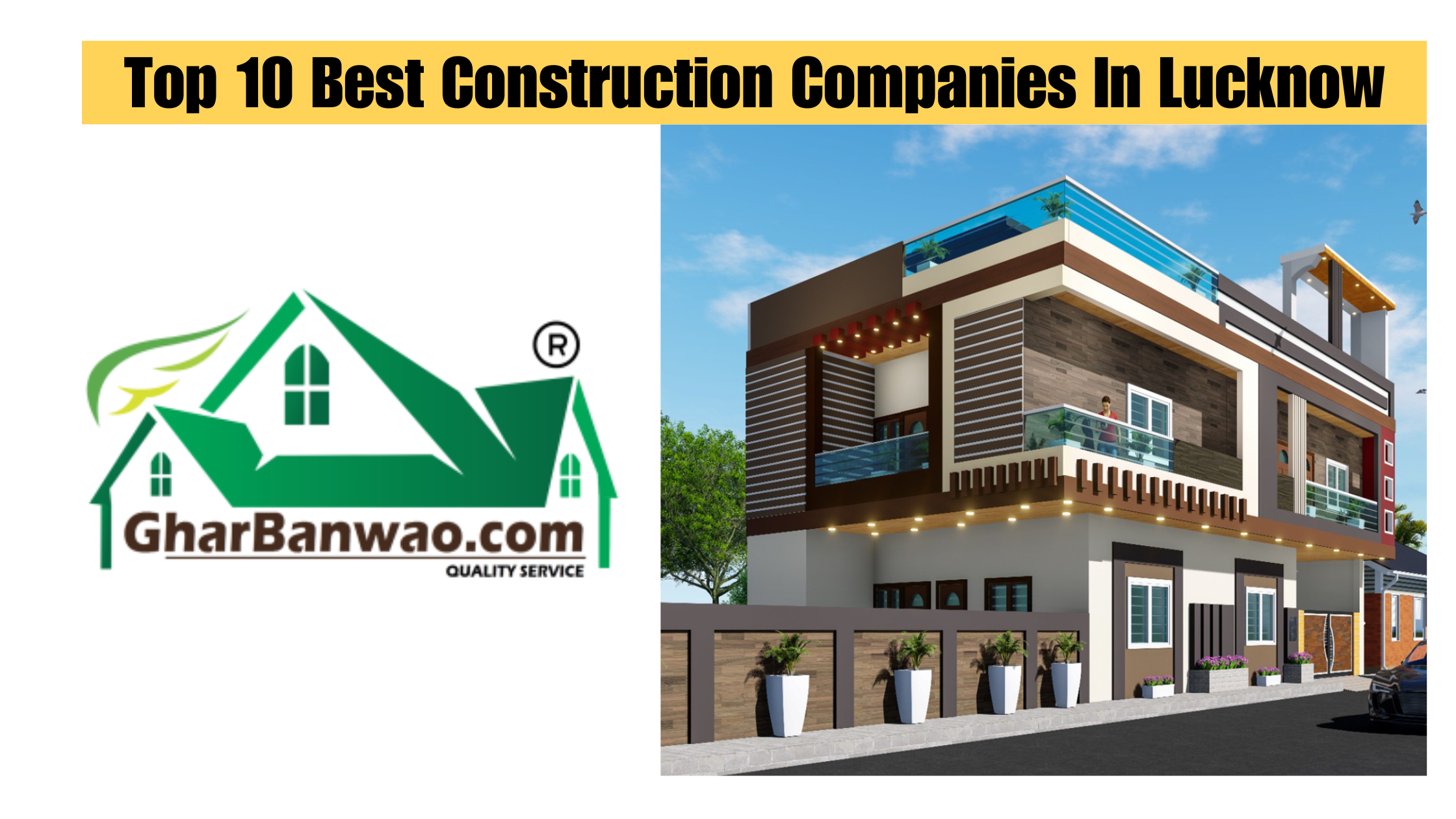 Top 10 Best Construction Companies In Lucknow